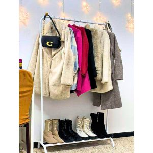 SUPER PROMO porte-manteau en métal 150X100   حامل ملابس معدني