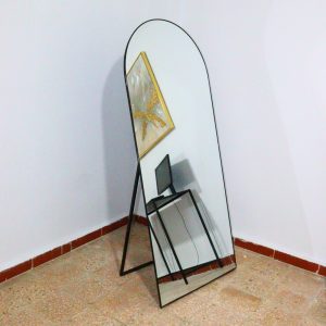 مرايا اطار بلاستيك+كادر حديد+سيبور 80x180 noir