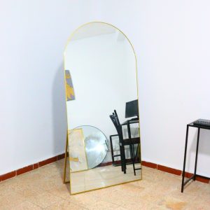 مرايا اطار بلاستيك+كادر حديد+سيبور 80x180 doré