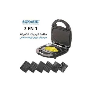 Sonashi Panineuse multi grill 7 En 1-SSM 862