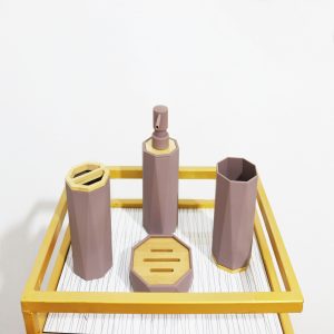 ACCESSOIRE SALLE DE BAIN   طقم حمام